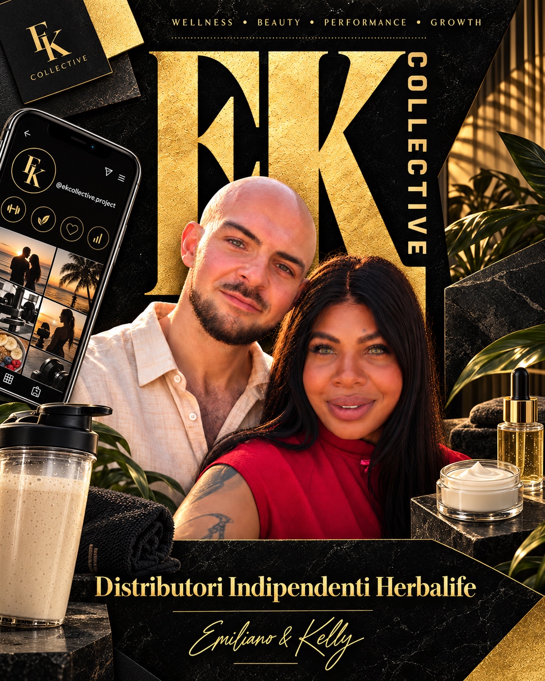 Emiliano e Kelly, Distributori Indipendenti Herbalife
